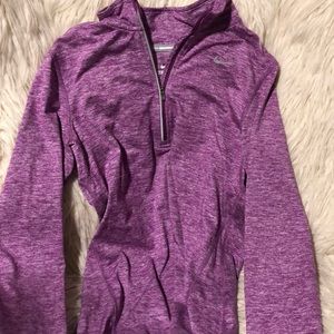 Purple Nike half zip